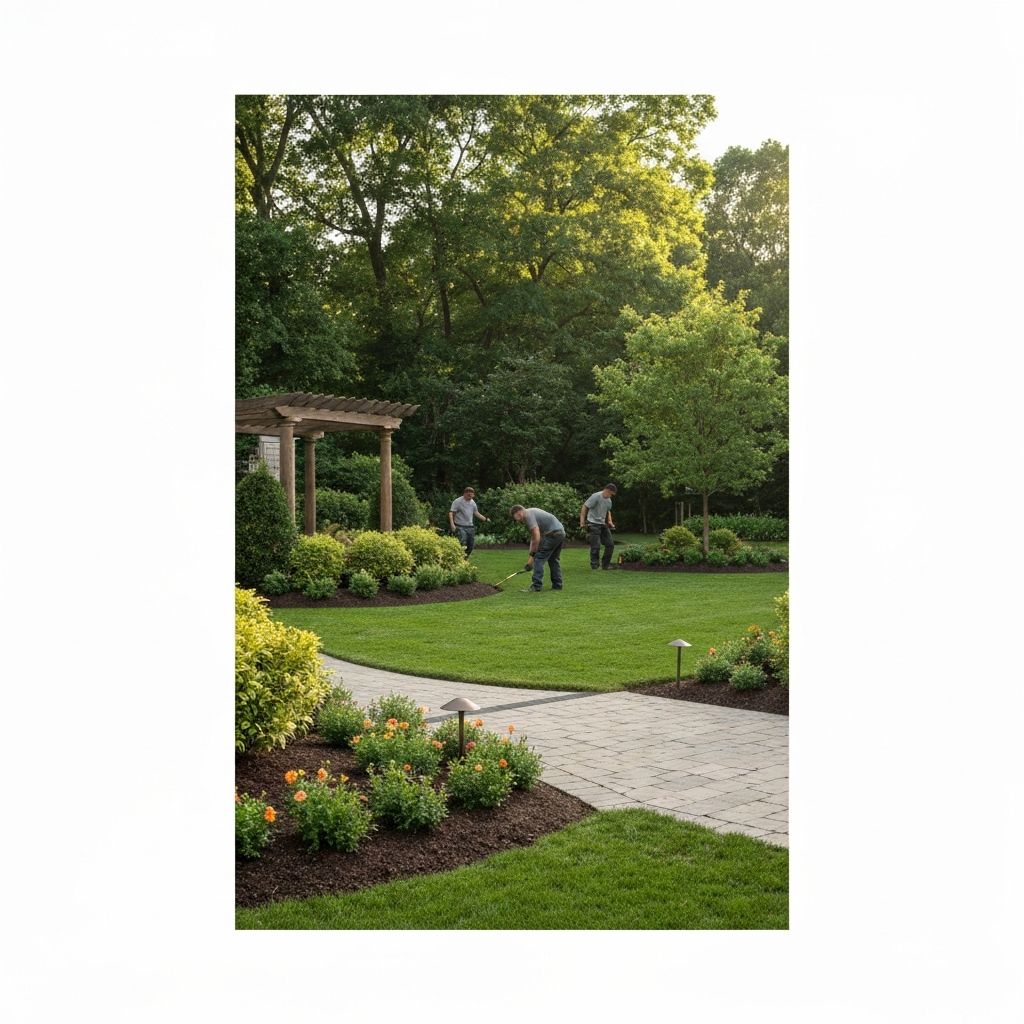 Professional landscaping and garden maintenance services