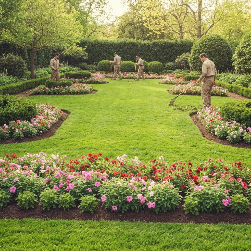 Professional garden maintenance services