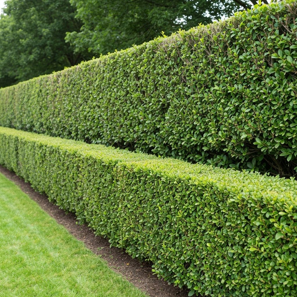 Professional hedge trimming services