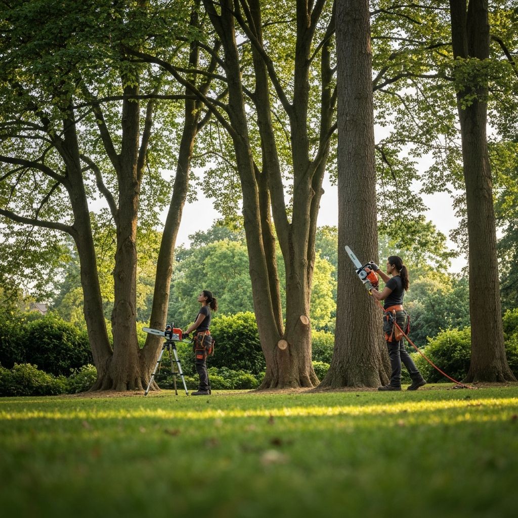 Professional tree surgery services